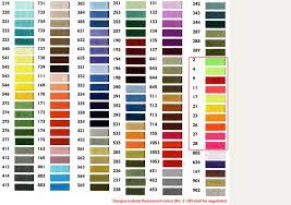 Thread Color Chart Promotional Products Items
