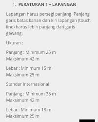 Setiap cabang olahraga apapun pasti memiliki sebuah aturan main dalam pertandingan, termasuk peraturan bermain futsal dibuat adalah dengan tujuan agar setiap pertandingan yang berlangsung pada suatu turnamen atau kompetisi dapat berjalan dengan baik, lancar dan tercipta suasana yang tertib, teratur serta bisa dinikmati oleh setiap orang. Peraturan Perminan Bola Futsal Brainly Co Id