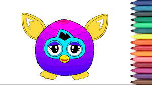 On this furby coloring pages, you can find your favorite furby boom pictures which are free and printable. Furby Coloring Page For Kids Youtube
