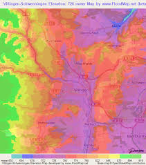 Maphill lets you look at villingen, gießen, hessen, germany from many different perspectives. Elevation Of Villingen Schwenningen Germany Elevation Map Topography Contour