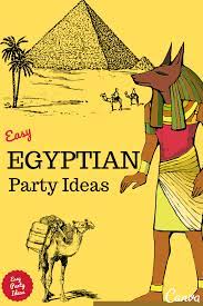For those of who are planning an egyptian party for a group of girls risa has some fun ideas including the making of egyptian paddle dolls. Egyptian Party Ideas