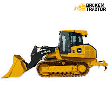 John Deere 655K Waste Handler Crawler Loader