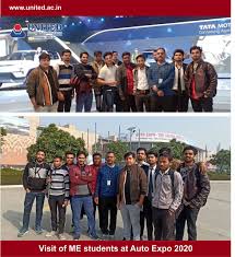 United group of institutions have been on the rise with the placements and top companies have been listed out as main recruiters of students from the in 2018, the highest salary grossed was 51 lacs. Industrial Visit Mechanical Students Ucer Greater Noida Auto Expo 2020 United Group Of Institutions