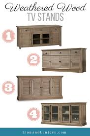 Check spelling or type a new query. Weathered Wood Tv Stands Caitlin Marie Design