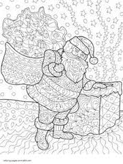 They're so much more complex and detailed than your average coloring pages and will keep you coloring for hours and hours. 45 Free Christmas Coloring Pages For Adults 2017