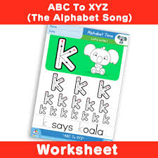 After they have arranged them in the. Free Alphabet Writing Practice Worksheet Alphabet Time Lowercase K Bingobongo