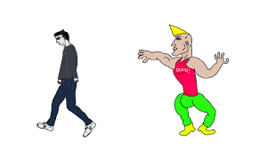 Virgin imperialism vs chad people's democratic liberation imperialism. Virgin Vs Chad Know Your Meme