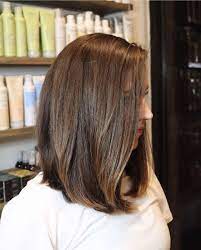 Chocolate Brown Lob Lob Haircut Brown Hair Colors Chocolate Brown Hair