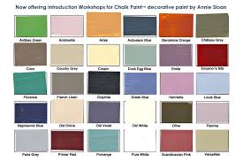 Annie Sloan Chalk Paint Colors Chart Design Color Colour Uk 2025 1024