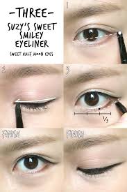 6 K Pop Inspired Korean Style Eyeliners Tutorial No Eyeliner Makeup Makeup Eyeliner Eyeliner