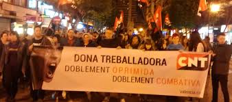 Resultado de imagen de Manifestación feminista en Valencia fotos