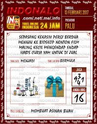 Angka Toto 4d Togel Wap Online Live Draw 4d Indonalo Palu 13 Februari 2017 Lebah Jantan Februari Tahu