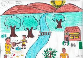 Birth anniversary of india's first prime minister pt. Swachh Bharat Painting By A Class V Student From Udaipur Ranks Among Top 3 Gets Pm S Praise