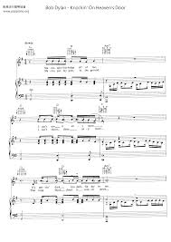 We have an official knockin on heavens door tab made by ug professional guitarists.check out the tab ». Bob Dylan Knockin On Heaven S Door Sheet Music Pdf Free Score Download
