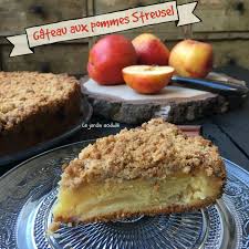 Gateau Aux Pommes Streusel Le Jardin Acidule Pomme Streusel Gateau Aux Pommes Pomme