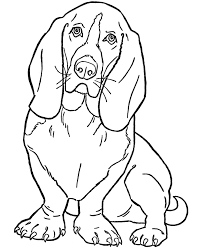 Basset Hound Clipart Black And White Pin On Spring 2014