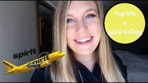 You are only allowed 1 personal item that. First Time On Spirit Airlines Flight Attendant Vlog Youtube