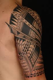 Polynesian people considered tattoos as symbol of pride. New Tribal Quarter Sleeve Tattoo Design Tribal Sleeve Tattoos Maori Tattoo Tribal Tattoos