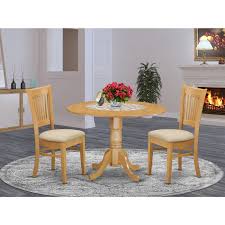 Kitchen nook table with french style design is a popular breakfast table. East West Furniture Kitchen Nook Dining Table Set Finish Oak Number Of Items 3 Shape Round Style Microfiber Seat Walmart Com Walmart Com