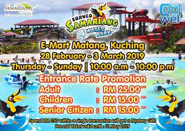 【borneo samariang water park, kuching sarawak】 appreciate the precious time that spending with our family. Borneo Samariang Resort City On Twitter Wow Promosi Ticket Borneo Samariang Waterpark Kembali Lagi Jom