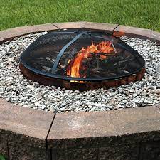 Sold and shipped by sunnydaze décor. Sunnydaze Heavy Duty Fire Pit Spark Screen 22 Inch Diameter For Sale Online Ebay