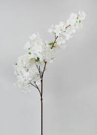 They also accompany any variety of white flowers. White Cherry Blossom Branch Artificial Spring Flowers Afloral Com