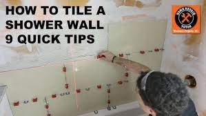 This is a reasonably large shower about 70 inches long and 50 wide. How To Tile A Shower Wall 9 Quick Tips For A Better Bathroom