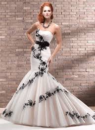Black And White Gothic Wedding Dresses Black Lace Wedding Dress Black Lace Wedding Black Wedding Dresses