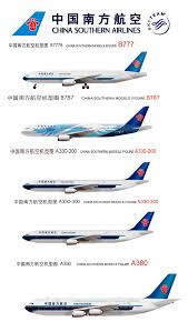 China Southern Airlines Fleet 2018 China Southern Airlines