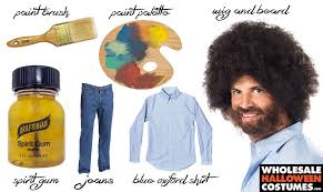 diy bob ross costume bob ross costume bob ross halloween costume bob ross birthday
