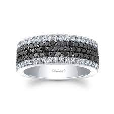 Black Diamond Wedding Band 8215wbk In 2022 Black Diamond Wedding Bands Diamond Wedding Bands Mens Diamond Wedding Bands