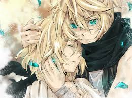 Maybe you would like to learn more about one of these? Kawaii Anime Boy Blonde Hair Blue Eyes Novocom Top