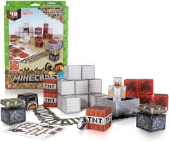 Amazon Com Minecraft Papercraft Minecart Set Over 48 Piece Toys Games Learn how to draw a fox from minecraft! minecraft papercraft minecart set over 48 piece