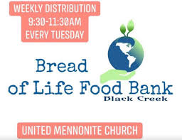 Home / bread of life. Black Creek Bread Of Life Food Bank Black Creek Community Church