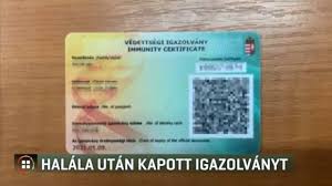 Az applikáció a kapott vakcina. Kikuldtek A Koronavirusban Elhunyt Ferfinak A Vedettsegi Igazolvanyt 24 Hu