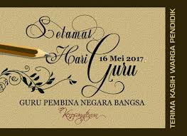 Tahniah buat semua yang bergelar guru. Selamat Hari Guru Cikgu Blog Lea Azleeya