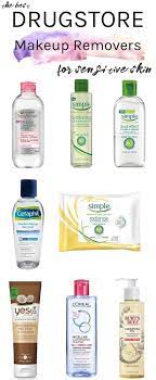 The Best Drugstore Makeup Removers For Sensitive Skin Drugstore Makeup Remover Makeup Remover Sensitive Skin Best Drugstore Makeup