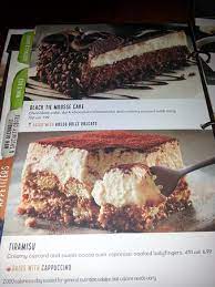 For this tiramisu dessert, you can either make your own espresso, use extra strong coffee as a substitute, or, next time you're at starbucks, order up a quadruple shot of espresso to go. Desserts Black Tie Mousse Cake Tiramisu Picture Of Olive Garden Lincolnwood Tripadvisor