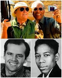 On the first day Jack Nicholson and Morgan Freeman met