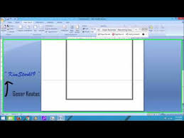 Cara border gambar di word. Cara Mengubah Jarak Sisi Bingkai Page Border Di Microsoft Word Youtube