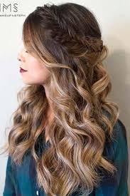 Prom hair style for curly highlights hair long hair updo loose curls hairstyles prom hairstyles for long hair from i.pinimg.com medium hair can be styled in elegant updo's, classy bobs, straight, wavy, or curly styles. Our Favorite Curly Hairstyles Braids For Long Hair Braided Hairstyles For Wedding Really Long Hair