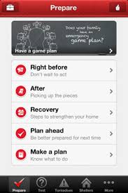 The resource that gives immediate access to blood usage guidelines to help improve patient care. American Red Cross Tornado App Digital Gov