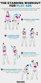 Abdos Bras Exercice Avec Haltere Exercices D Abdo Debout Abdo Debout