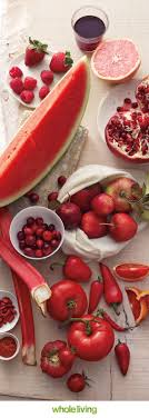 Eat Your Colors Red Foods Are Rich In Resveratrol Capsaicin Lycopene Wholeliving Com Food Food And Drink