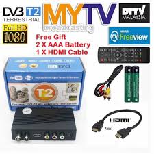 A $25 digital satellite tv receiver combo dvb t2 s2 hd. Mytv Myfreeview Uhf Vhf Tv Decoder My Tv Dvb T2 Digital Signal Hdtv Receiver Dvbt2 Support All Malaysia Channels Shopee Malaysia