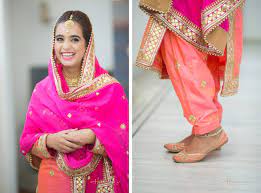 Maybe you would like to learn more about one of these? Suit Colors Iridescent Coral And Magenta Pink Punjabi Outfits Punjabi Fashion Indian Designer Suits
