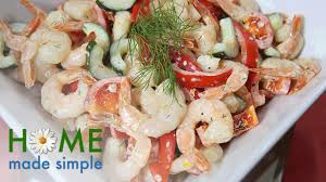 This refreshing shrimp salad recipe packs many nutritious, rainbow colored ingredients. The Shrimp Salad Appetizer That S Perfect For Backyard Parties Home Made Simple Own Youtube