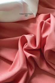 Opening at 8:30 am tomorrow. 832 Como Crepe Dark Peach Lulu Kain Pasang