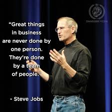 The Key Characteristics Of A Team That Works Together Swagger Media Blog Stevejobs Quotes Teamwork Steve Jobs Quotes Job Quotes Best Teamwork Quotes