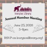Ivoryton Library Annual Meeting
